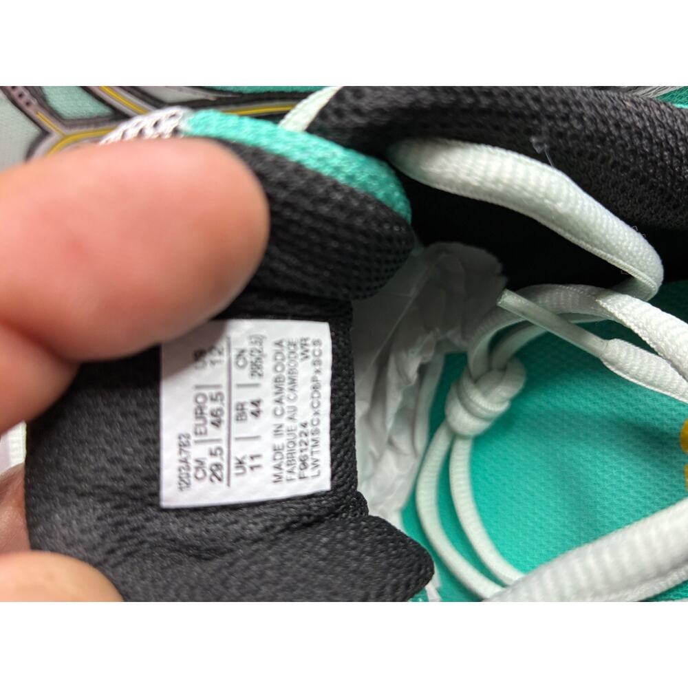 New ASICS GT-2160 Teal Gold Men's size 12 - 1203A783-300 - Picture 7 of 10